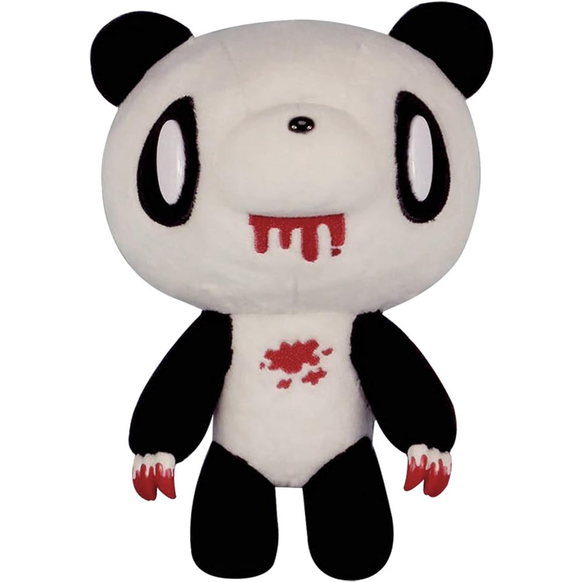 Great Eastern Entertainment Gloomy Bear and Gloomy - Black and White Gloomy Bear Stuffed Animal 8" Tall