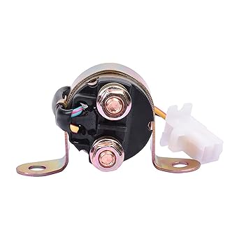 Solenoid Relay 2pcs Motorcycle Electric Starter Solenoid Relay for Suzuki GSX550 GSX 550 GR650D GR650XD GS700 GS 700 VX800 VX 800 650cc 800cc