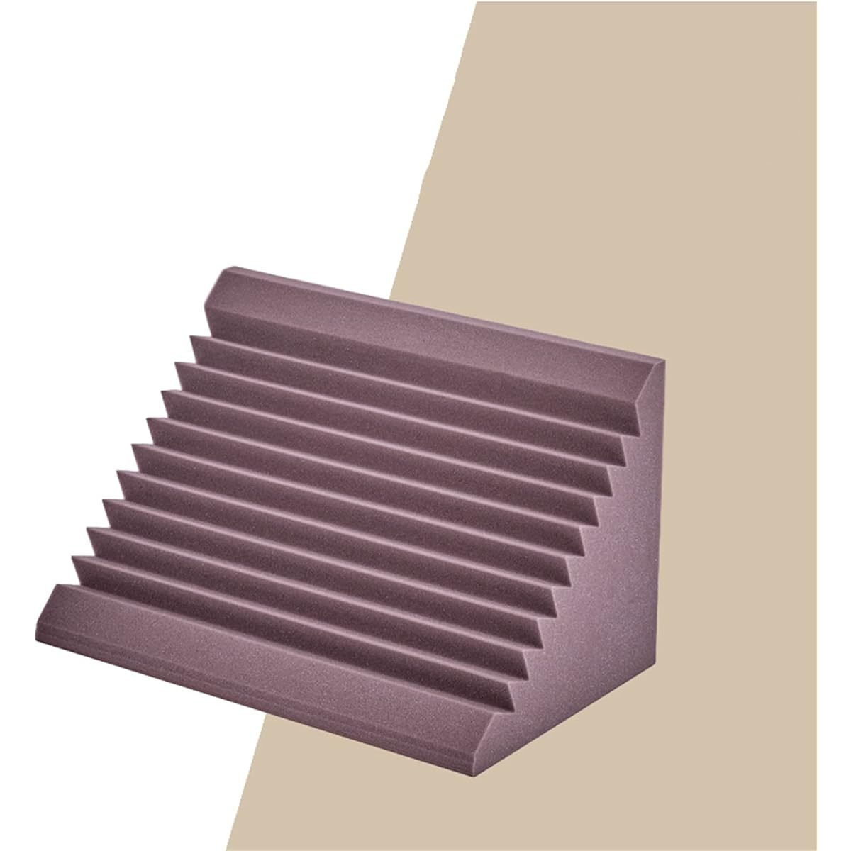 Wall Corner Sound Absorbing Cotton, Bass Trap Soundproofing Foam Panel 50/100CM Studio KTV Soundproofing Studio Foam Panel (Black 30*30*100CM) (Yellow 30*30*50CM)