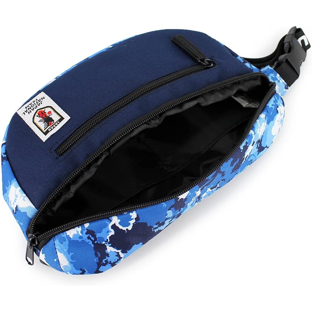 Sun Art Samurai Blue Waist Pouch Waist Bag Japan National Soccer Team Samurai Japan