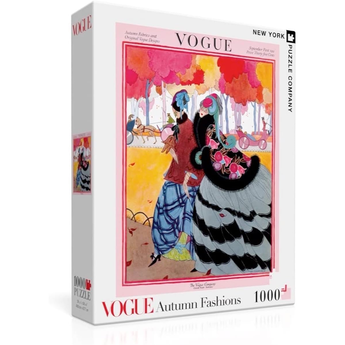 New York Puzzle Company - Trending Fall Fashion - 1000 Piece Jigsaw Puzzle