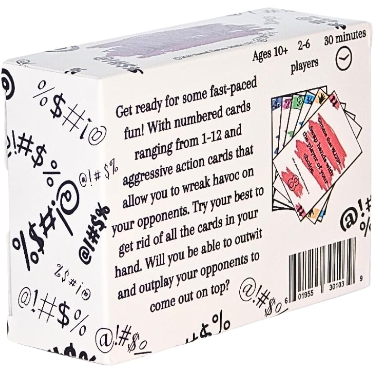 BLEEP! Card Game for 2-6 players, a party game the whole family can enjoy