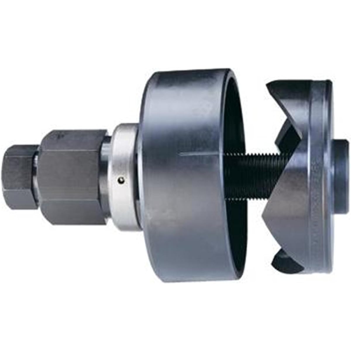(2 inch, Punch, Die & Draw Stud) - Gardner Bender KOM200 Slug-Out Mechanical Knockout Set, Contractor Punch, Die & Drive Screw Set, 5.1cm Conduit Pipe Size Cutting Diameter, 2 3/8 Inch Hole Size, Punches 10 AWG Mild Steel & 12 AWG Stainless Steel