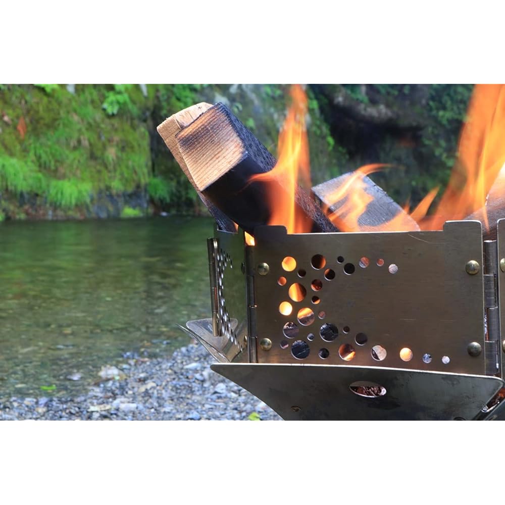 onway Onway Torch Fire Stand S More OW-3833S-More with Storage Case Outdoor Camping Cooking Convenient