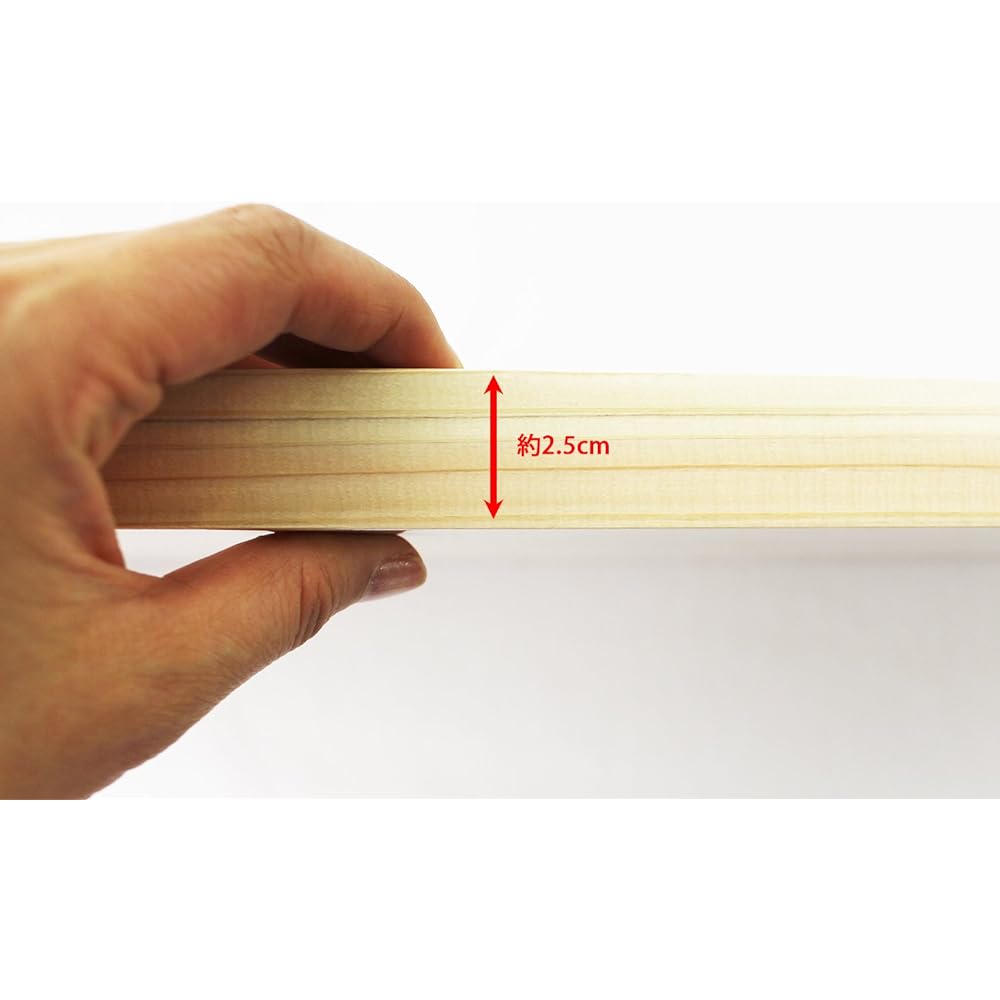 Ikegawa Wood Cutting Board Cypress Extra Large 50X28X2.5cm