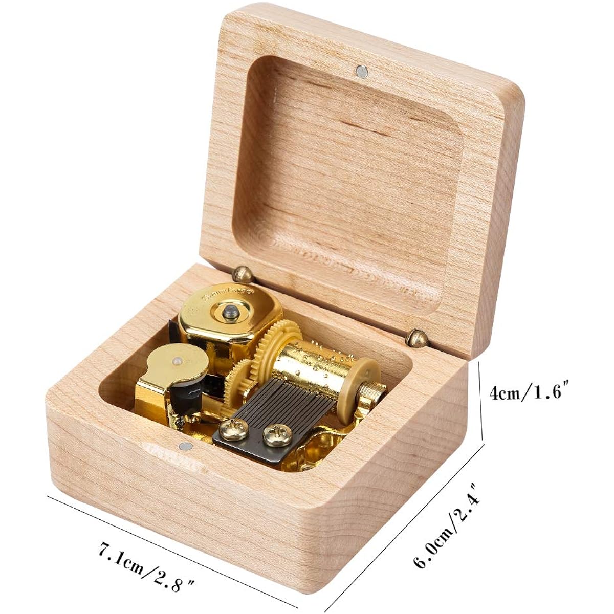 KKTOHAY You are My Sunshine Maple Music Box for Birthday/Christmas/Anniversary/Wedding/Valentine's Day/Mother's Day