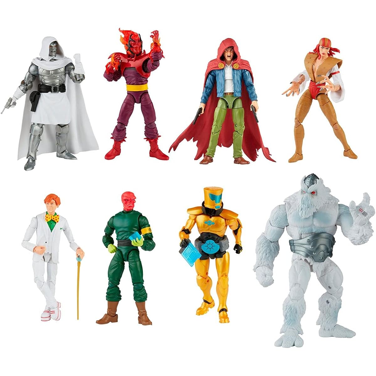 Hasbro Marvel Legends Super Villains 6" Action Figures Wave 1 Case of 7 (Xenmu BAF)
