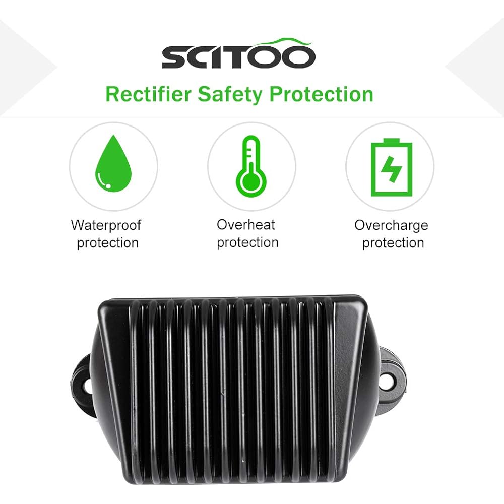 SCITOO 74505-06A 498276 Voltage Regulator Rectifier 2006-2008 Glide Road Glide Street Glide