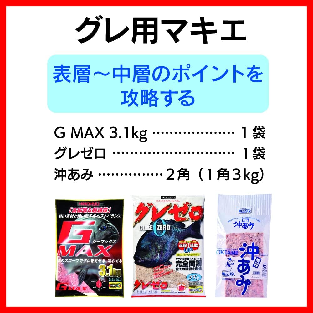 Hirokyu GMAX 3.1kg 8 pieces