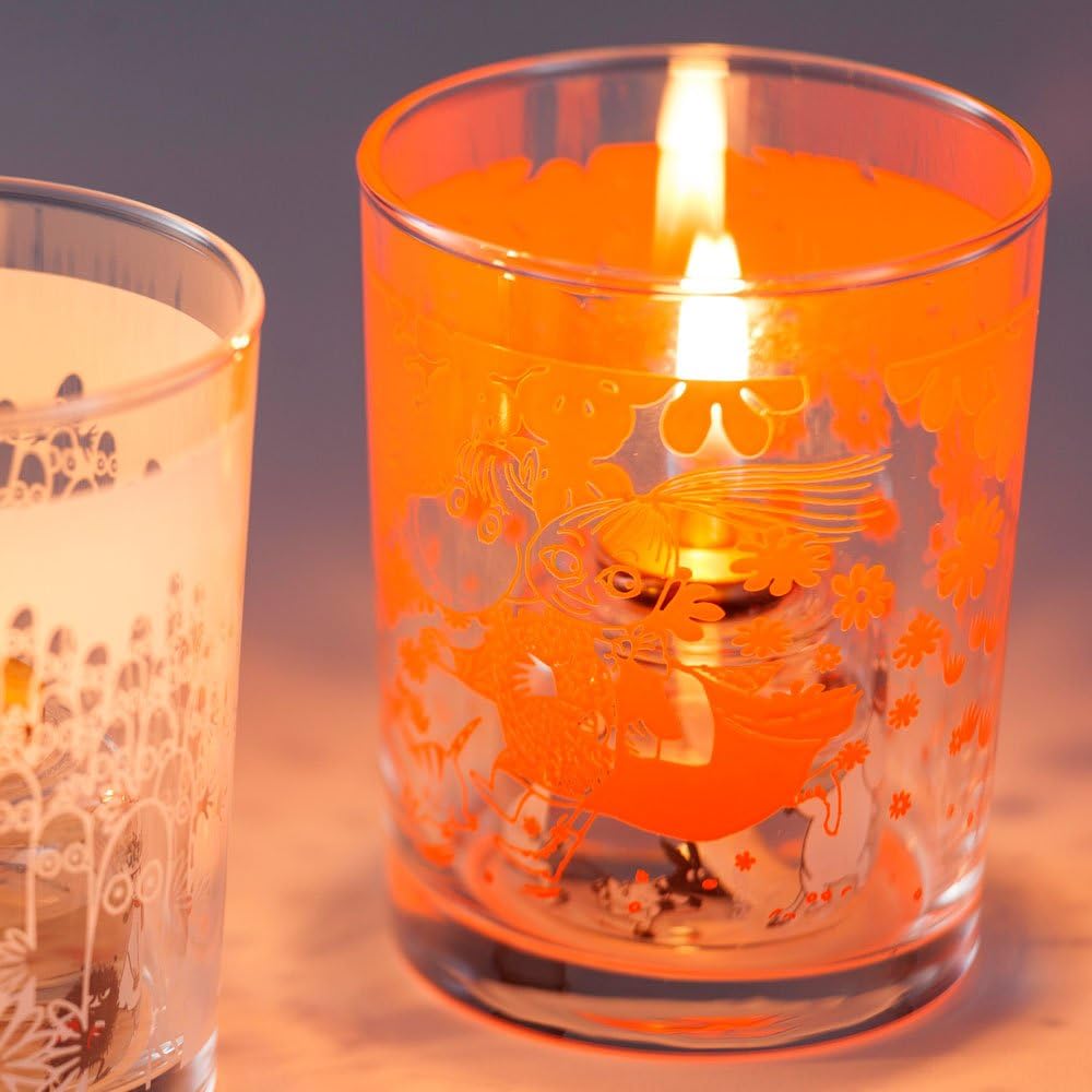 STAR Outdoor Moomin Glass Oil Lamp (Orange Blossom) 12915