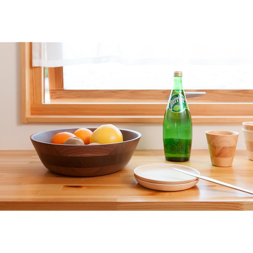 La-Luz Hikiyose Walnut Dish LL 130143