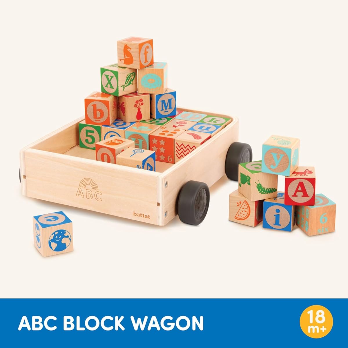 Battat – ABC Block Wagon