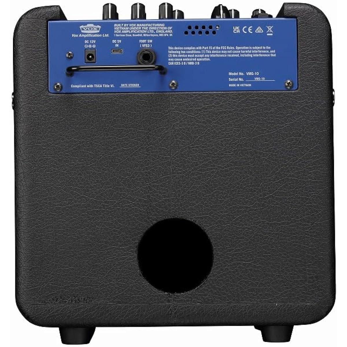 VOX/VMG-10 BL Iron Blue Box 10W Output Small Amplifier Guitar Amplifier