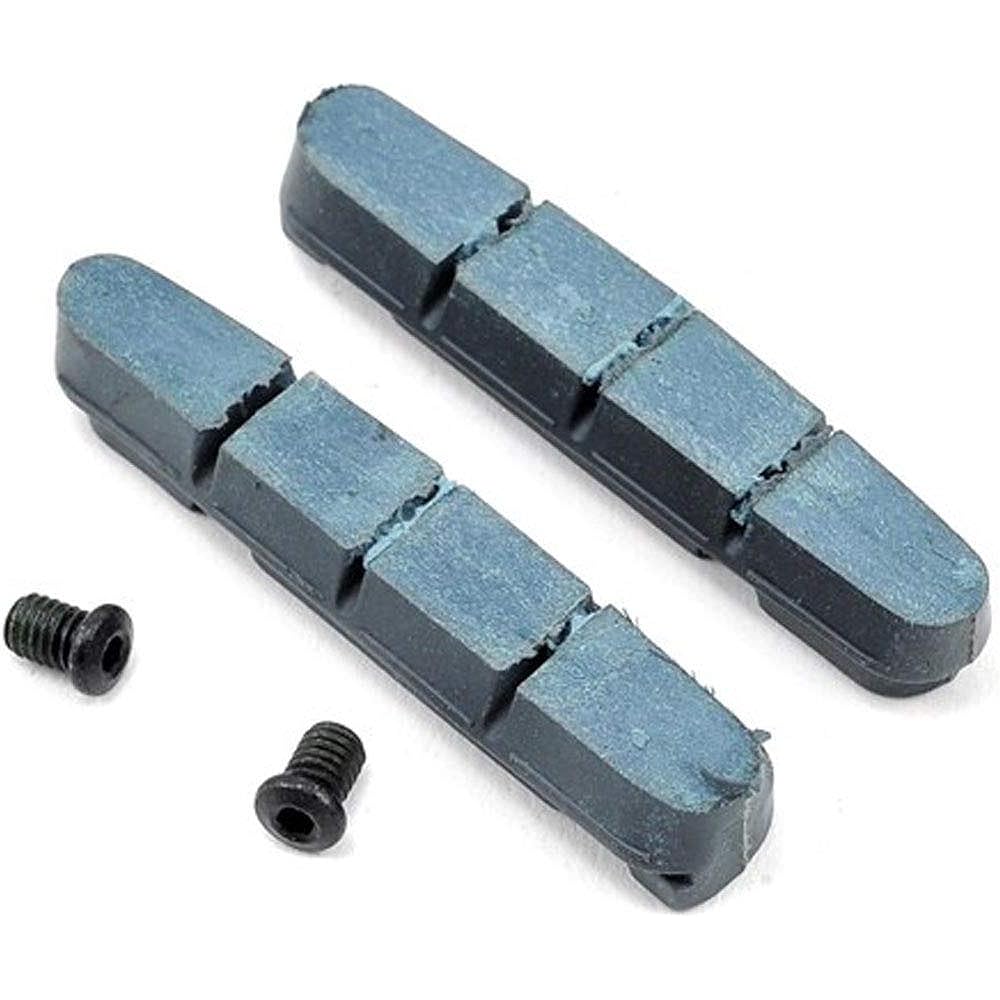 SHIMANO Repair Parts R55C4-1 Cartridge Type Brake Shoe & Fixing Screw (Left and Right Pair) for Carbon Rim BR-9010-R BR-6810-F Y8L398030