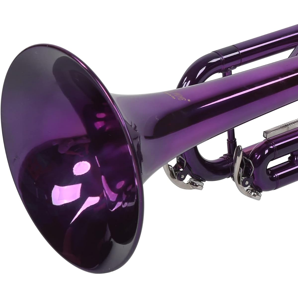 Trumpet Set, Indoor Gift Trumpet Replacement Stable Performance (Purple)