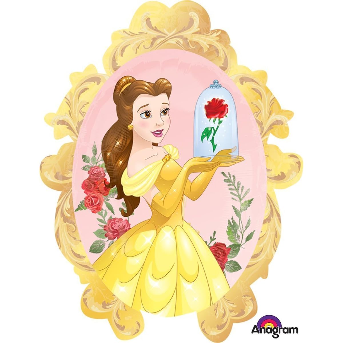 Beauty and The Beast 4th Birthday Party Balloon supplies decorations