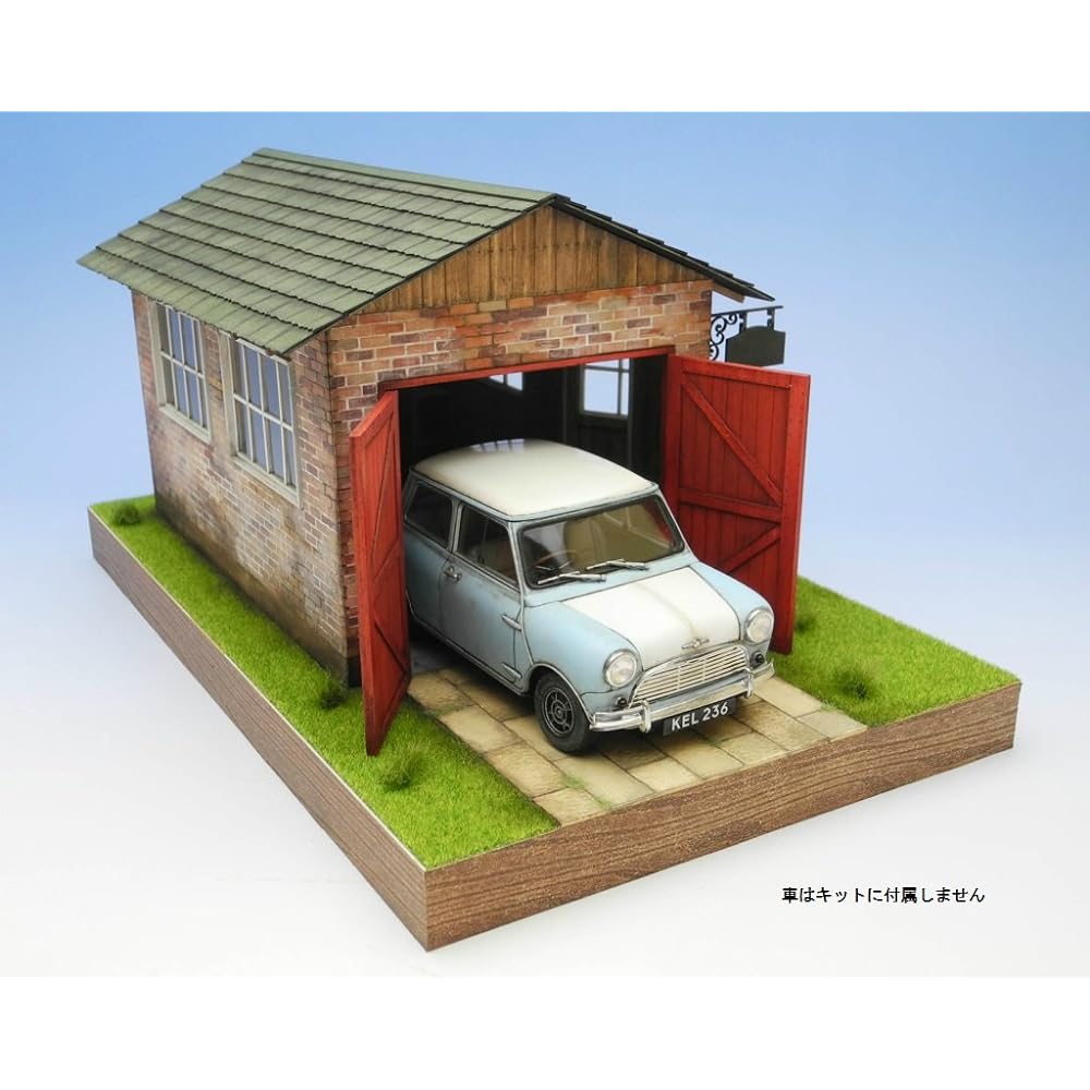 Cobaanii mokei Kobo Kobaani Model Workshop 1/24 Sweet Style Series Country Garage Assembly Kit SS-026