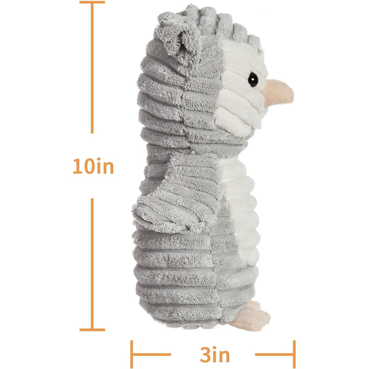 Apricot Lamb Toys Stuffed Corduroy Owl Plush Soft Cuddly Animal Great for Kids 10"