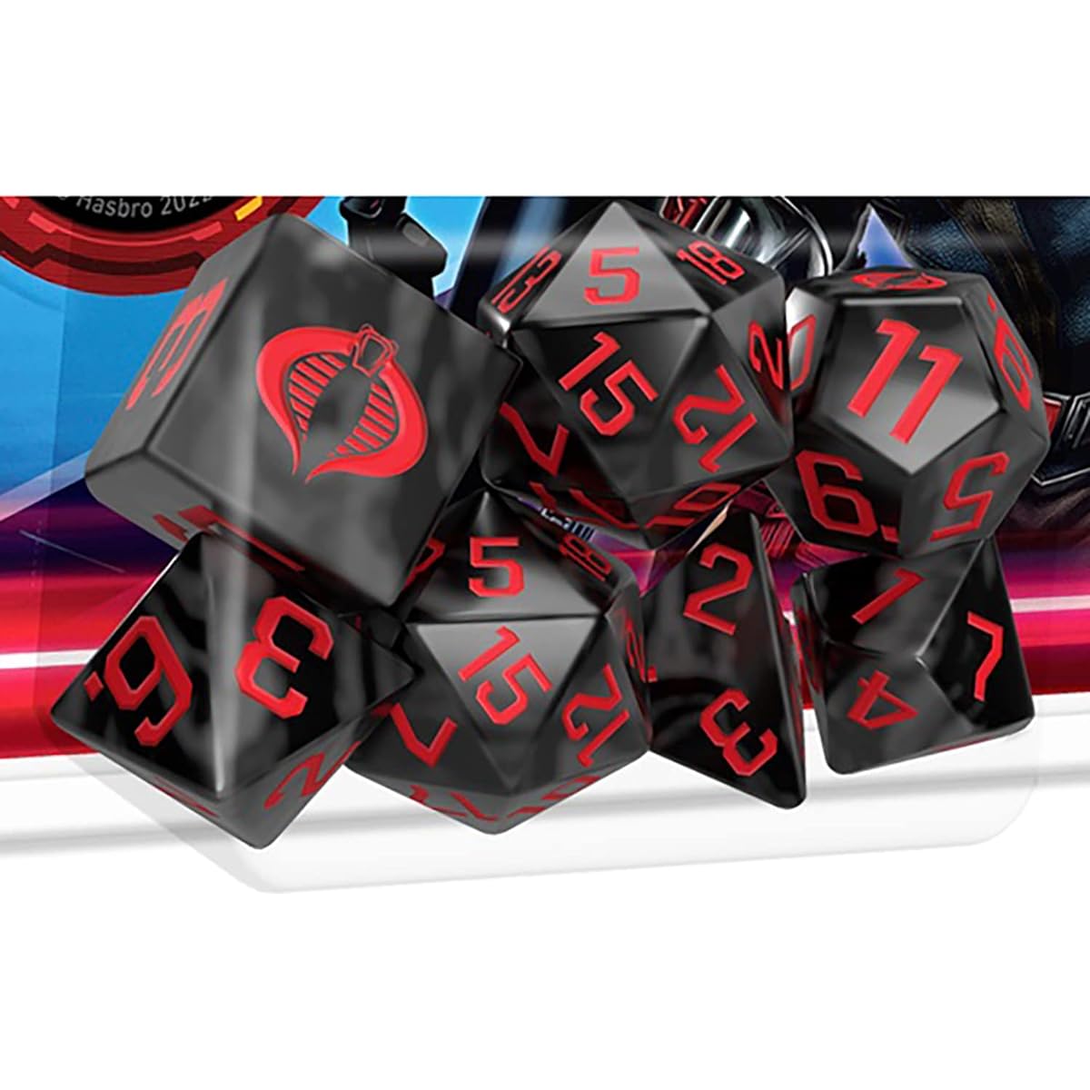 G.I. JOE RPG - Cobra Poly Dice Set (7)