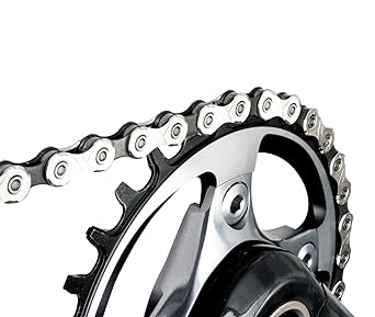 KMC Bicycle Chain X10 SILVER/BLACK-N 122 Links 10SPEED 60884