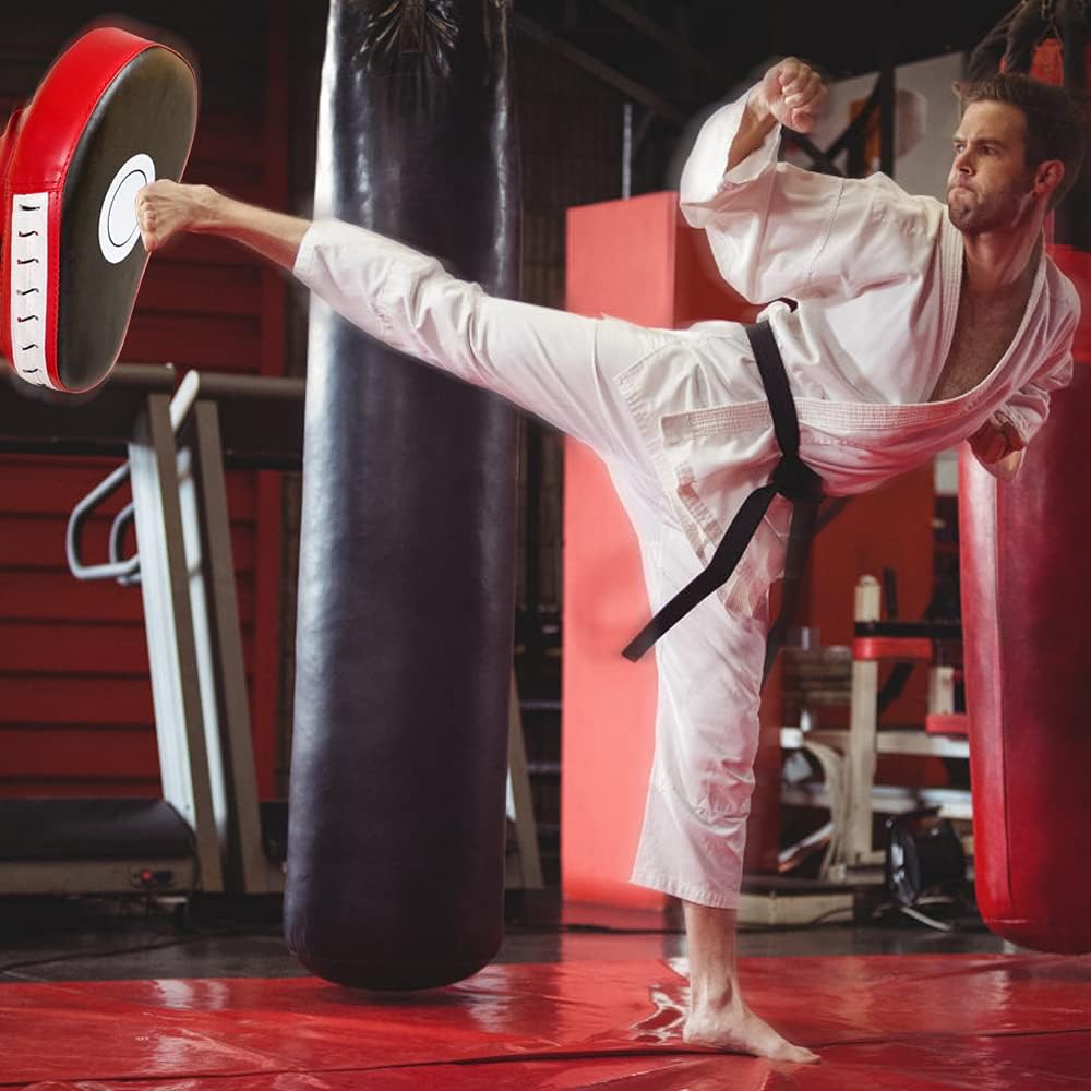 Kick Mitts Set of 4 Punching Mitts Boxing Mitts Lightweight Taekwondo Karate Mixed Martial Arts Practice Children Beginners