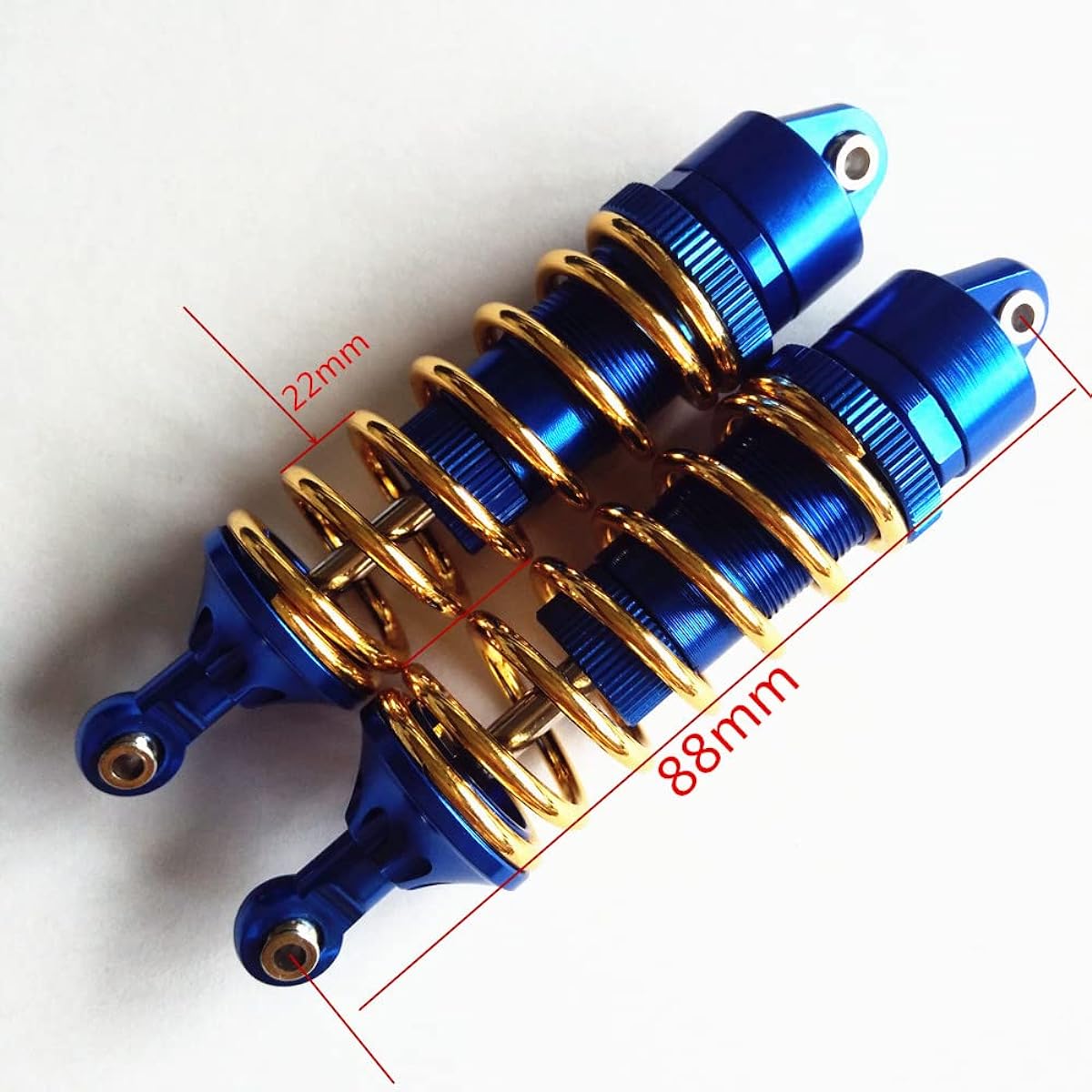 Aluminum High Damping Shock Absorber 22lbs Oil Filled for Traxxas 1/10 RC REVO E-REVO E-REVO 2.0 Summit 5460