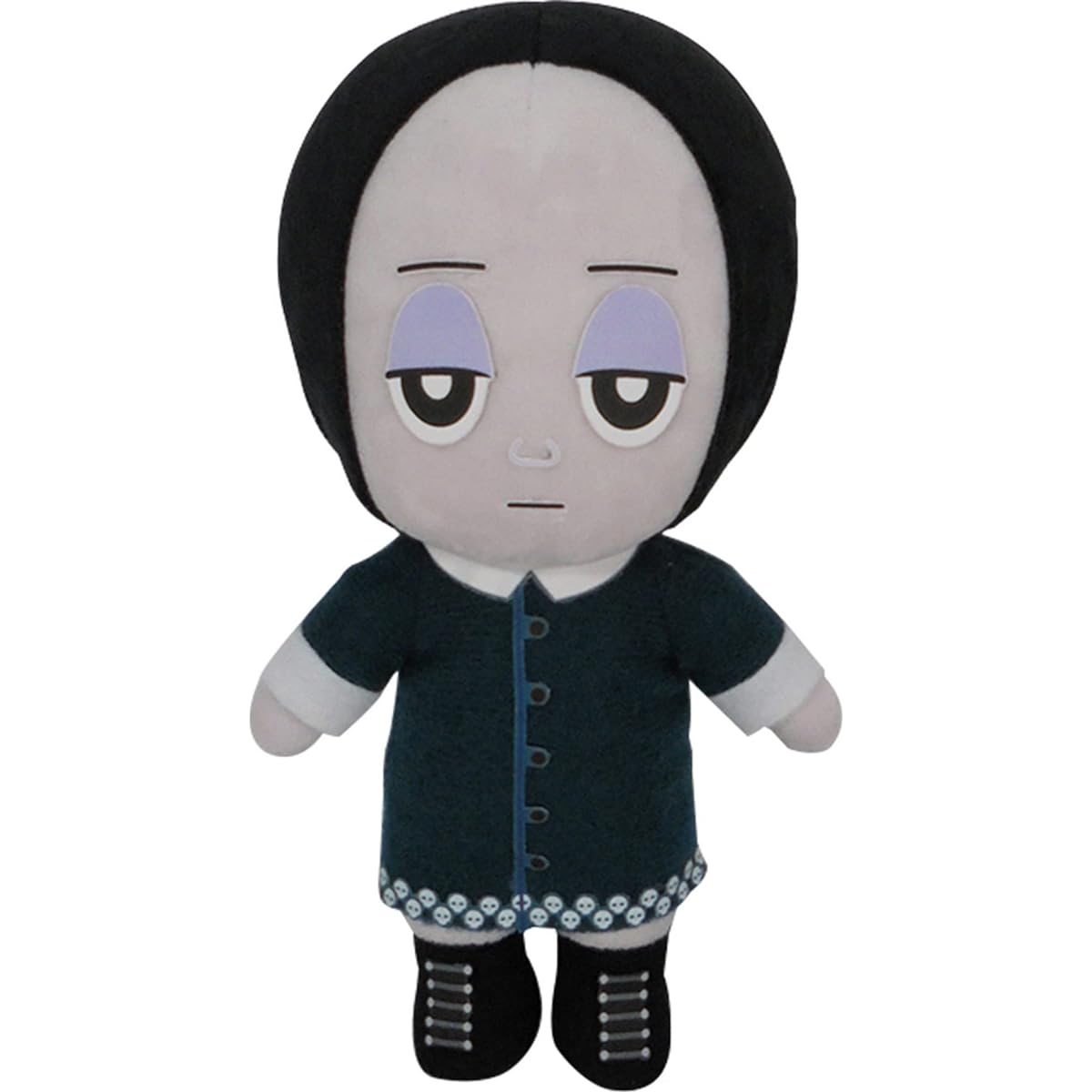 Great Eastern Entertainment Addams Family Animated Movie Wednesday Addams Plush Toy 8" Tall
