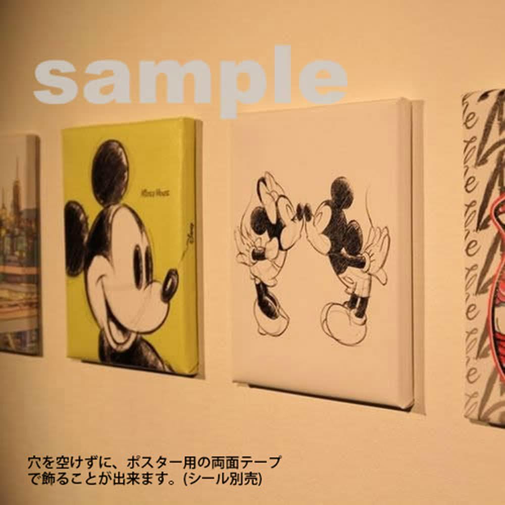 Lib Disney Poster Mickey Mouse Minnie Mouse 30cm x Set Made in Japan