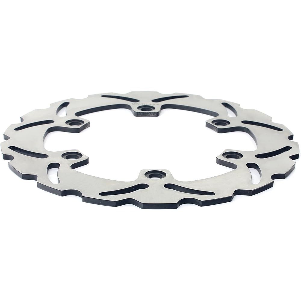 TARAZON Rear Brake Disc Rotor Brake Rotor Stainless Steel Compatible Models Kawasaki Kawasaki GPZ600R Ninja GPZ900R 90-02 ZX10 88-91 ZZR1100
