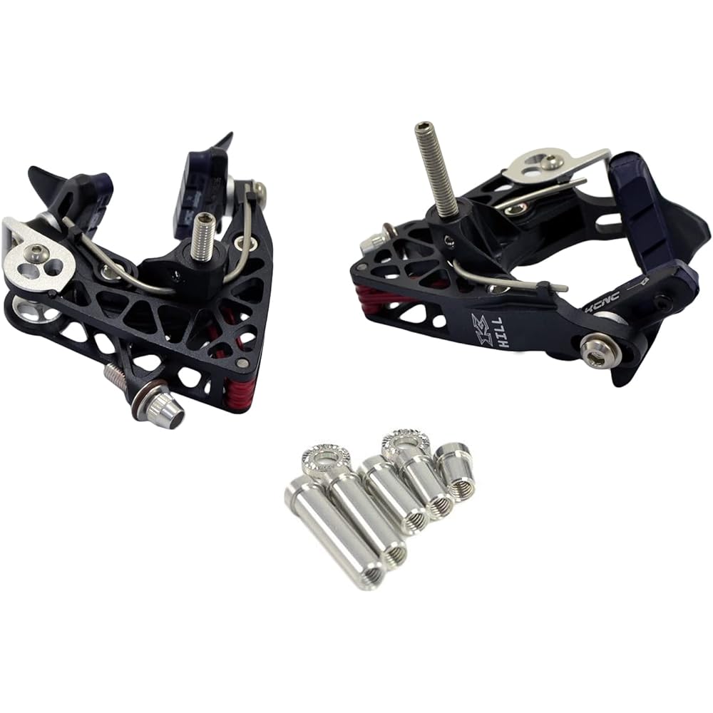 KCNC CB4 Road Bike Brake-Hill Calipers Brake Set (Front & Rear), Black, SK2663