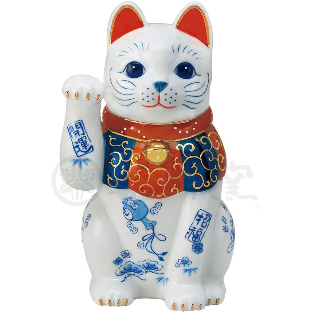 Somenishiki good luck beckoning cat (No. 8) AM-Y7434