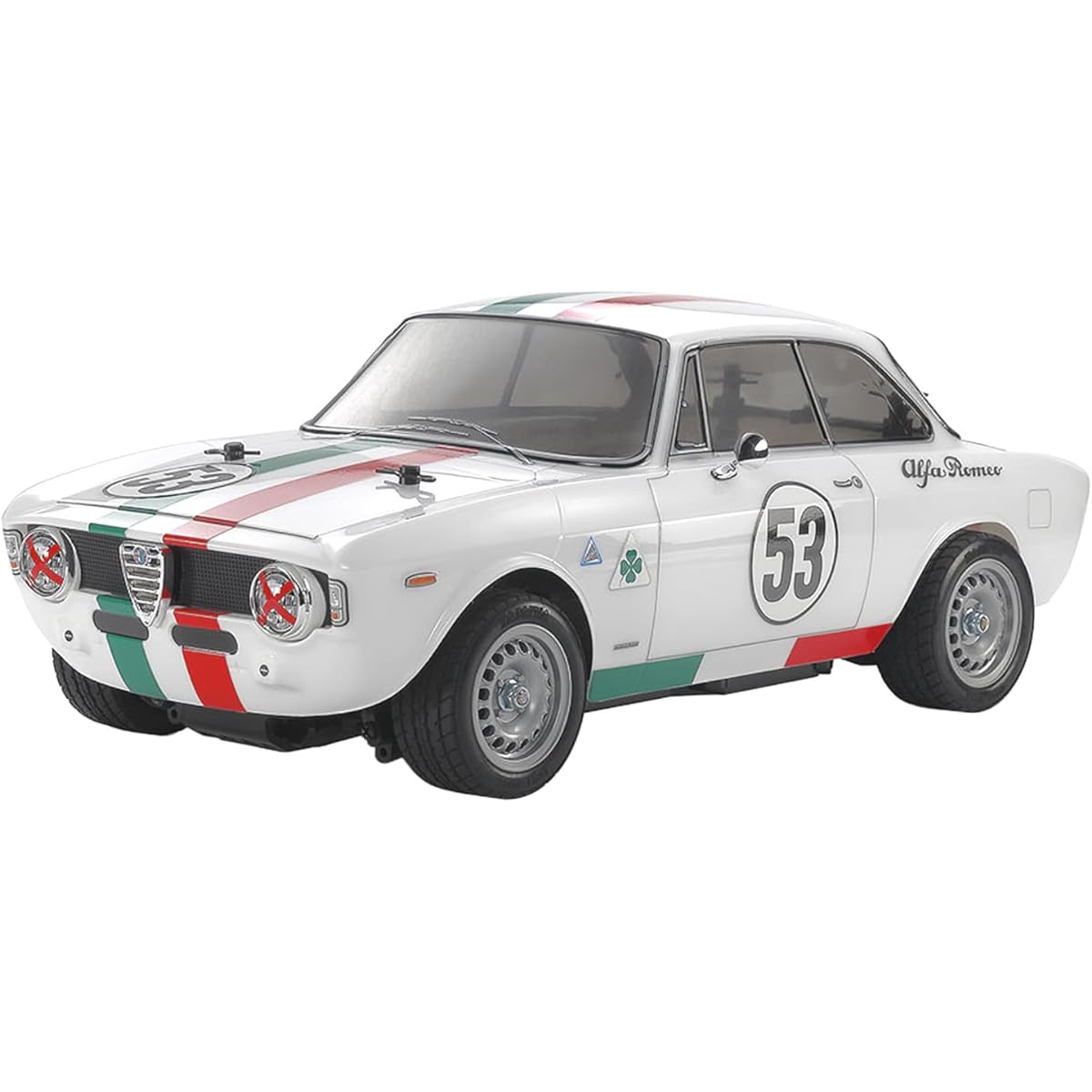 Tamiya 1/10 Electric RC Car Series No.732 Alfa Romeo Giulia Sprint GTA Club Racer (MB-01 chassis) 58732