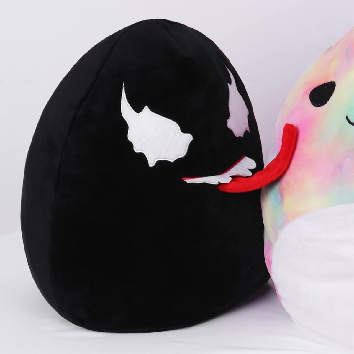 Global Park 17" Venom Plush Doll Pillow Elastic Tongue Animal Soft Stuffed Animal for Boys Girls