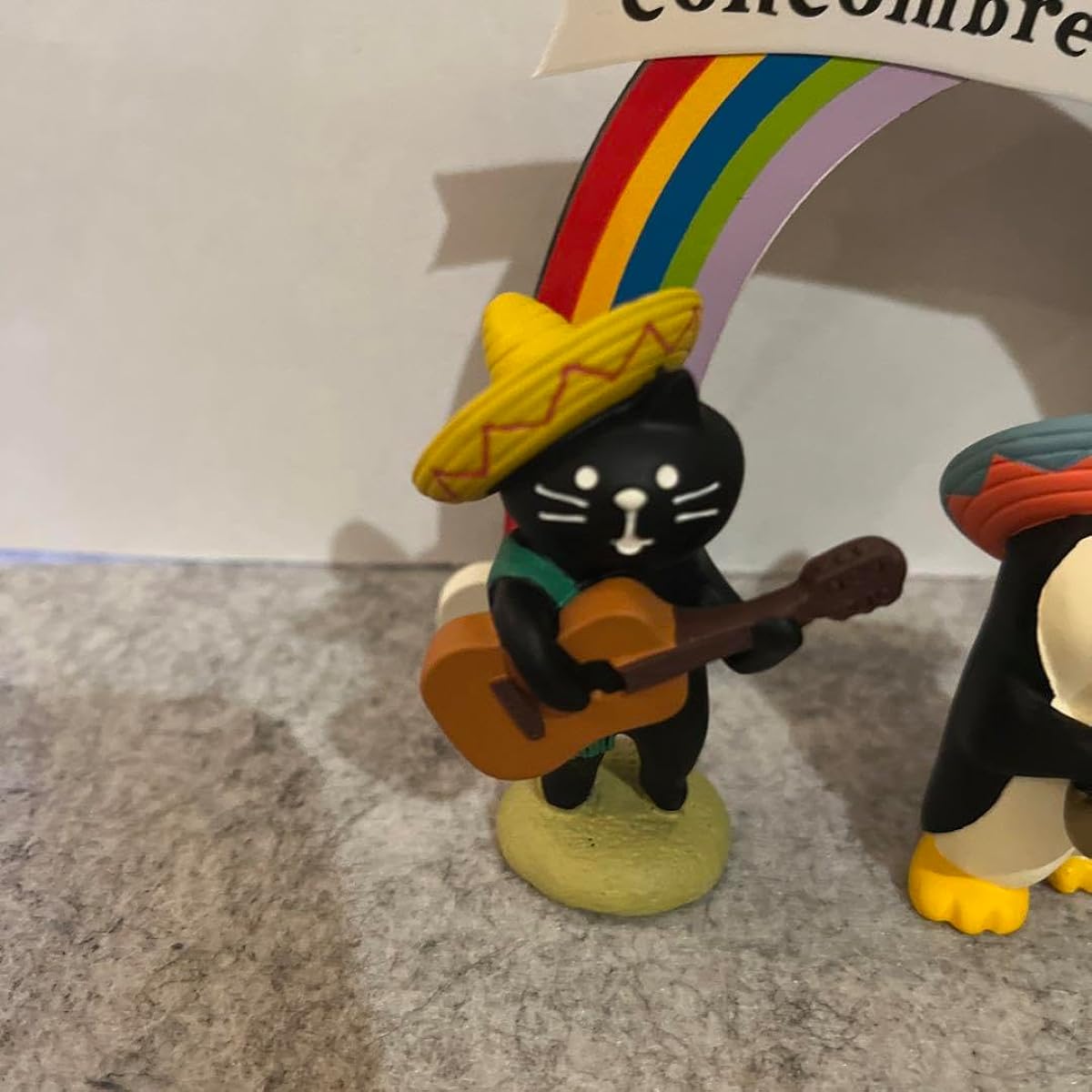 Concomble Festival Penguin Sax Maracas Hedgehog Guitar Black Cat