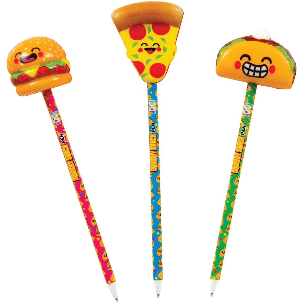 Raymond Geddes Squishy Snack Pens (Pack of 12)