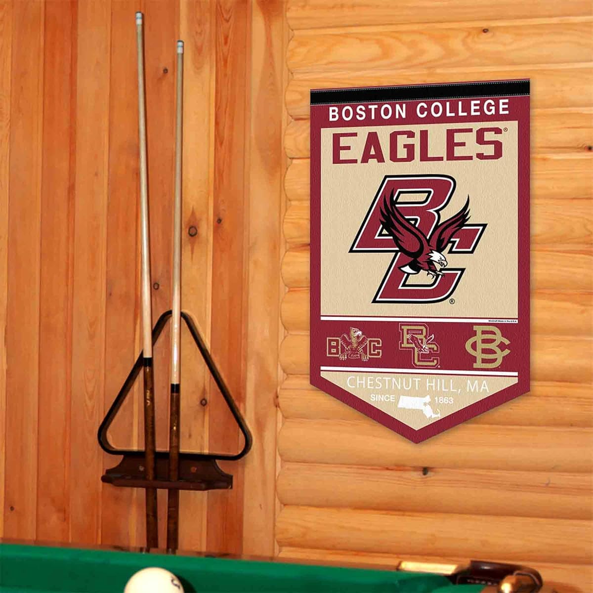 Boston College Eagles Heritage History Banner Pennant