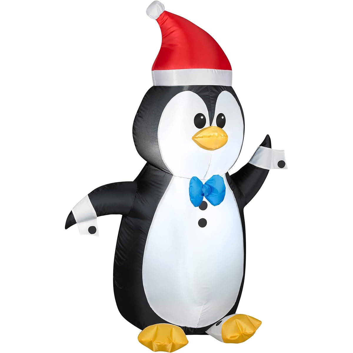 National Tree Company Inflatable Waving Penguin LED Light Plug-In Christmas Collection 48"