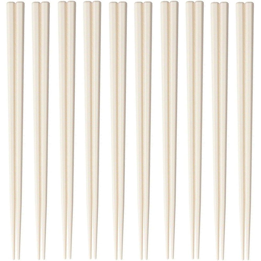 Daikoku Kogyo SPS reusable chopsticks 23cm hexagonal (red) 100 pieces