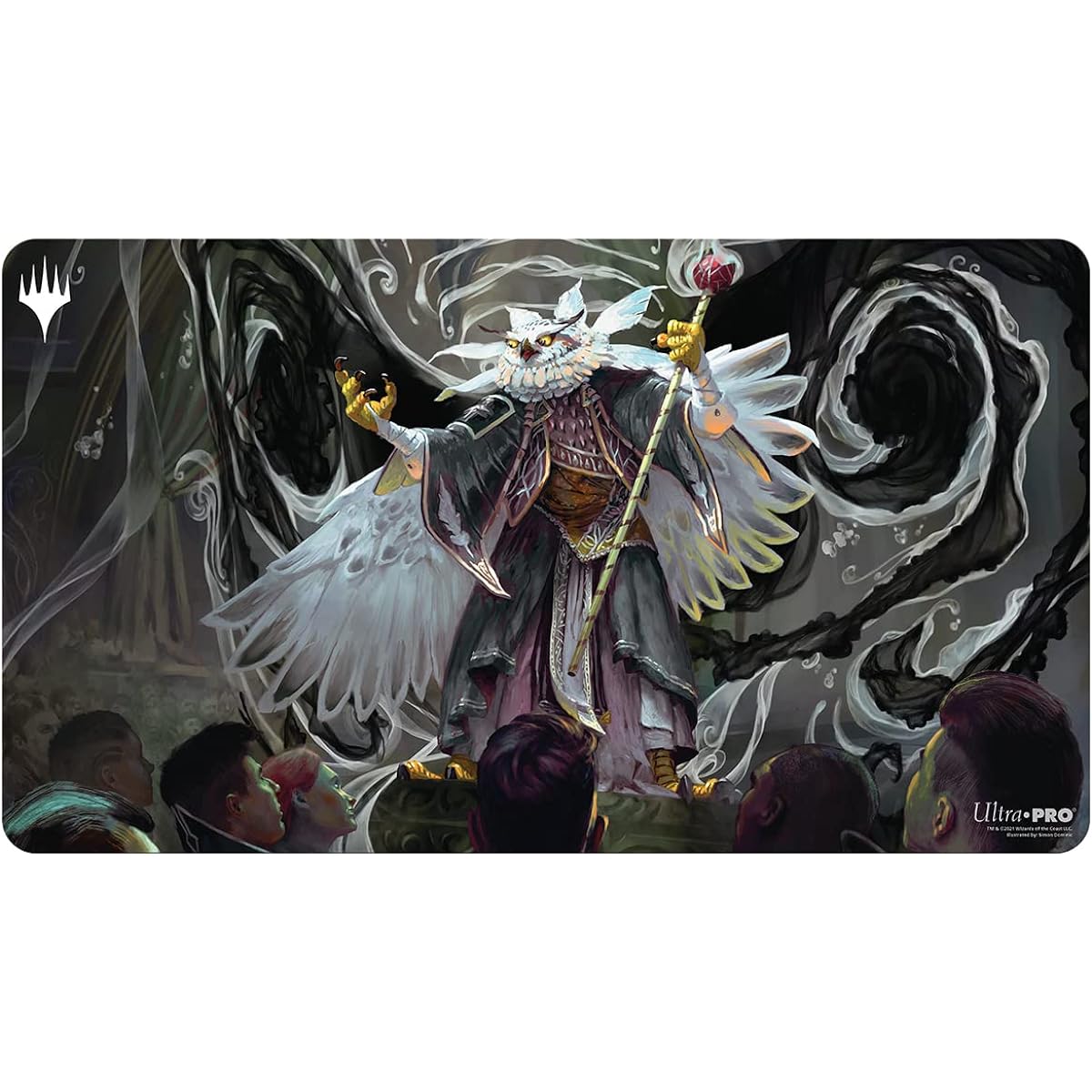 Breena The Demagogue Strixhaven Playmat with Silver Kill for Magic: The Gathering