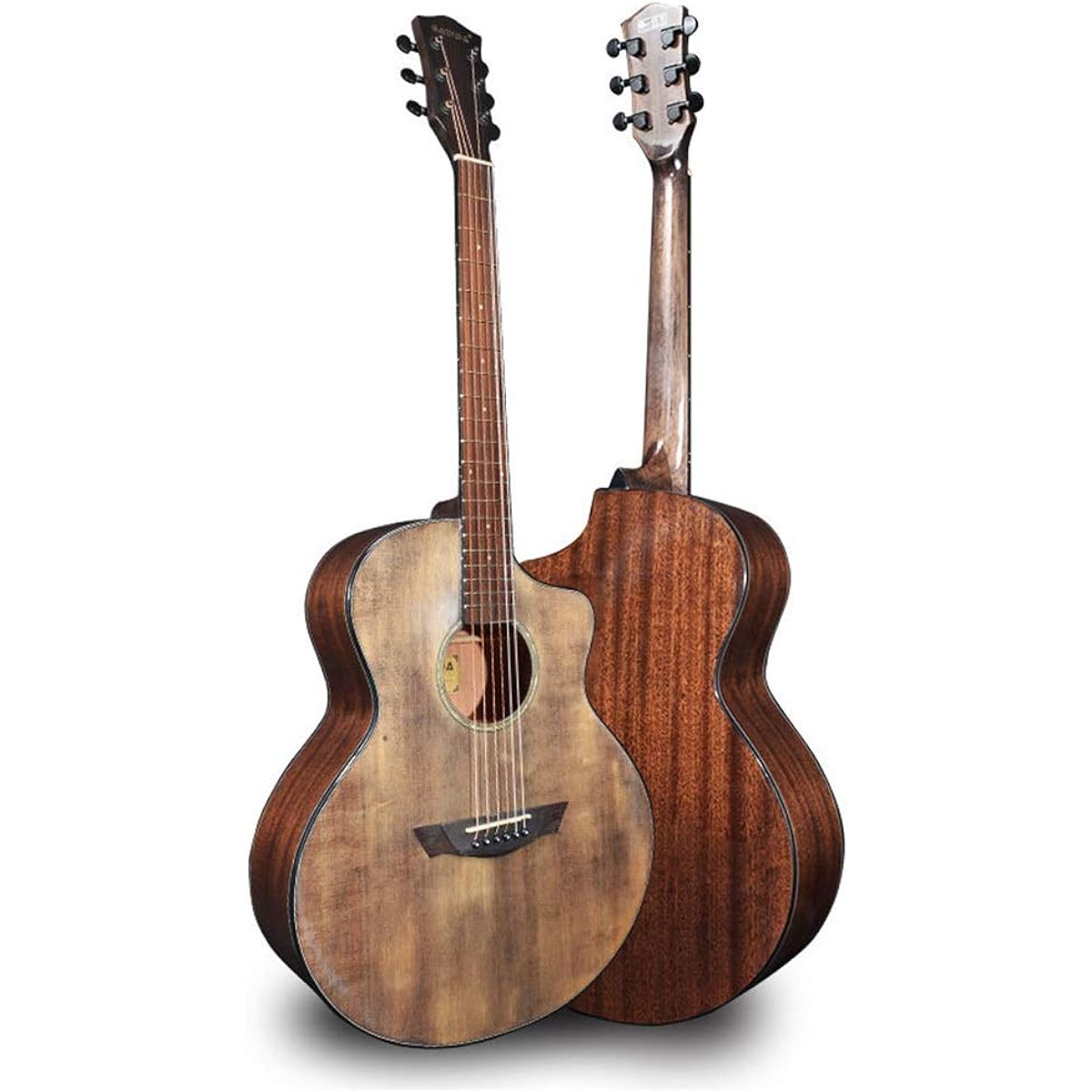 Acoustic Guitar Coffee Acoustic Guitar Rosewood Fretboard 41 Inch Classic Guitar (Color: Coffee, Size: 41 inches)