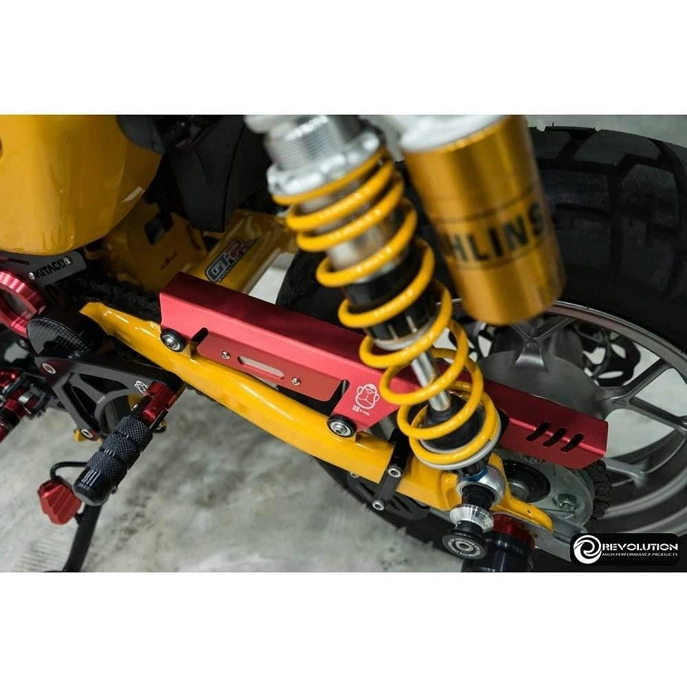 Revolution Chain Guard Cover 5 Colors for Honda MONKEY125/HONDA MONKEY125 CHAIN GUARD COVER REVOLUTION (Black)