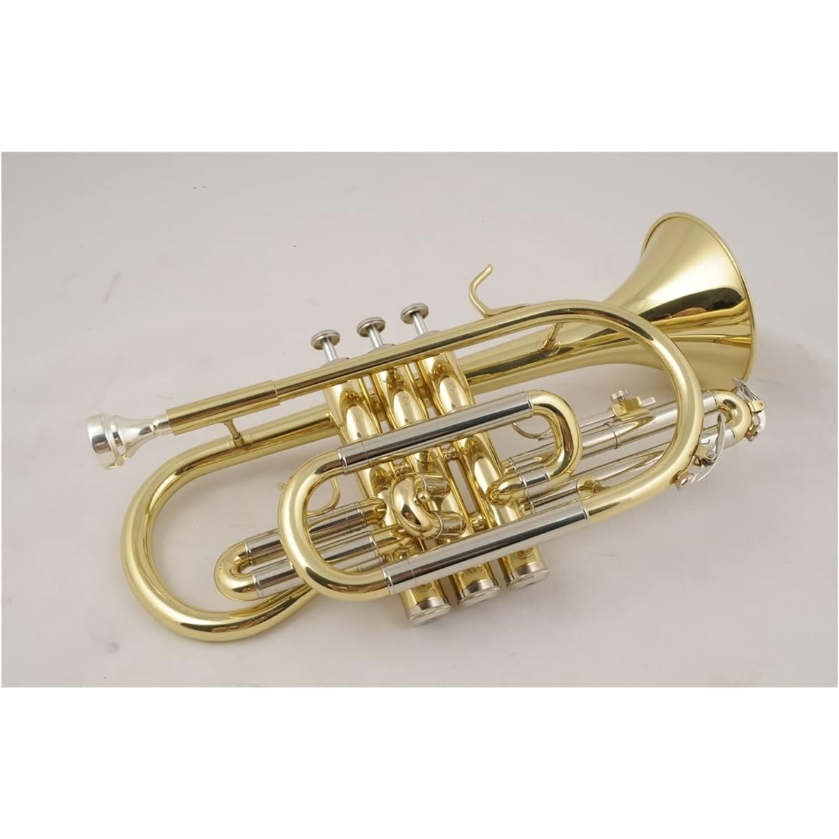 Trumpet Professional Cornet High Grade Brass Cornet Golden Wind Machine Trumpet Instrument