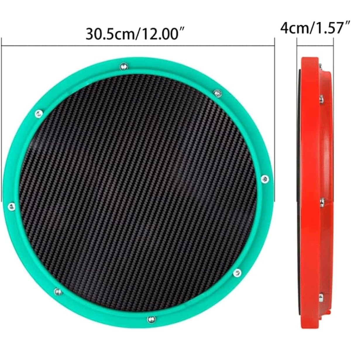Unique slit drum, drum, carbon fiber, dumb drum, silent drum, ether drum, round portable hand drum, non-slip mat, training drum, shaman drum, beautiful voice