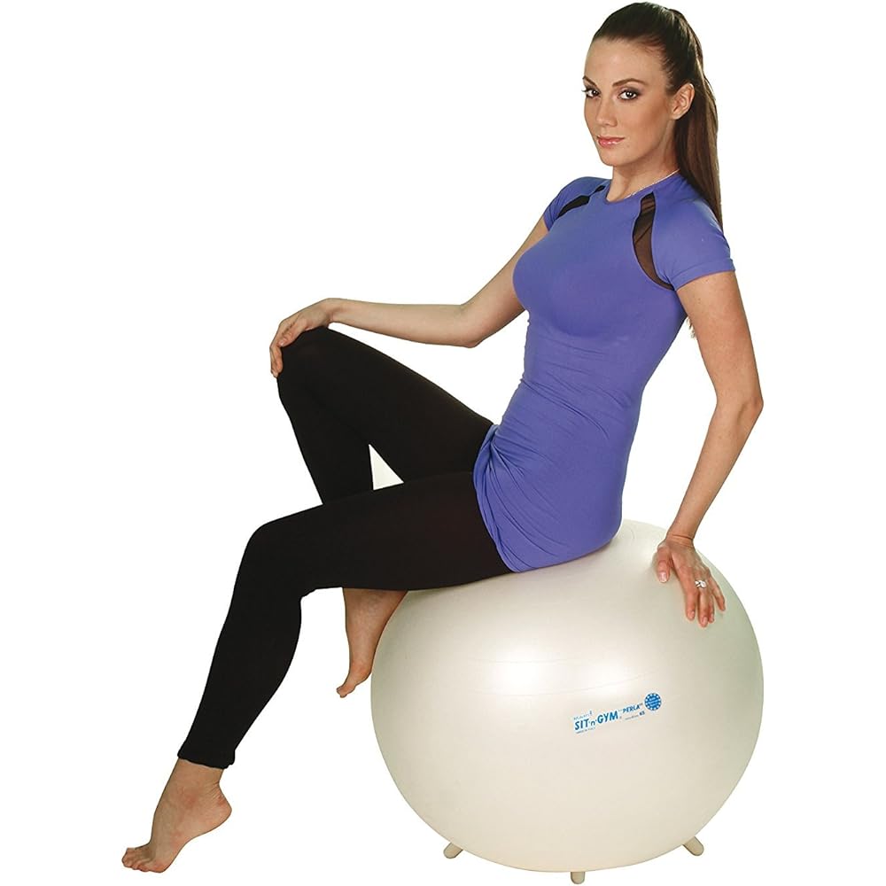 DANNO Balance Ball Gymnic Pearl Sitting