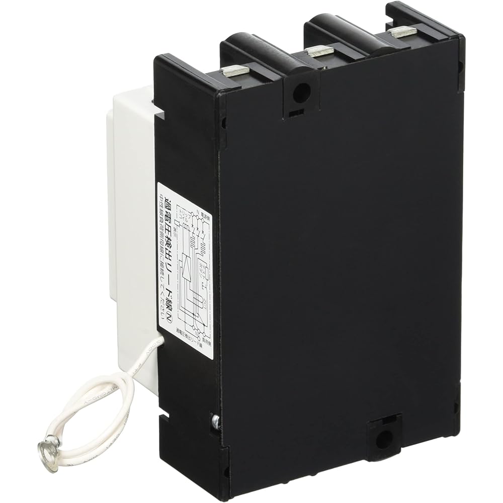 Temparl Industries Earth Leakage Breaker with AA Neutral Line Phase Loss Protection and Overvoltage Detection Lead Wire U5301HEC5030