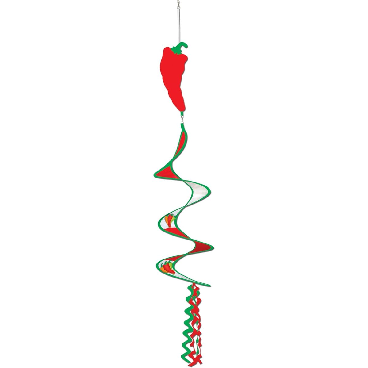 Beistle Chili Pepper Wind Spinner 3' 6"