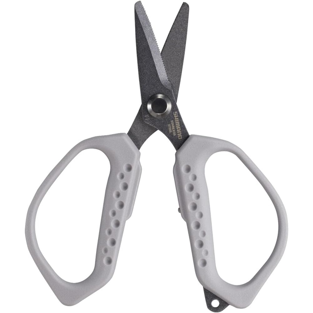 SHIMANO Fishing Scissor Knife Spa Scissor RT Light Gray CT-521Q