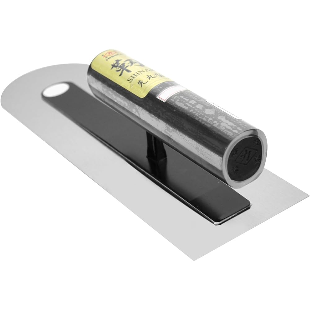 Kajiwara Trowel Manufacturing Works Hisika Shigetsugu Honyaki SHINARI Tip Round 0.4mm Thickness 330mm