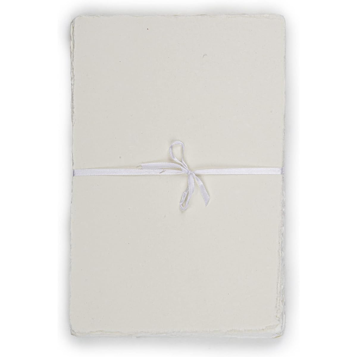 LEATHER VILLAGE Watercolor Paper - 12X16 Inch - Mixed Media Watercolor Paper - 200GSM Heavyweight Deckle Edge Virgin Cotton Handmade Paper - XXL Size Off White