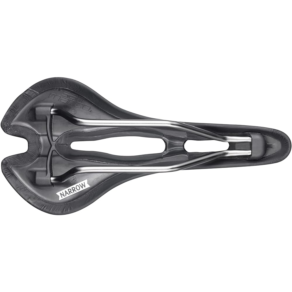 SELLE SAN MARCO Bicycle Saddle Aspide Racing Narrow Wide Black/Size WIDE L2 – W 142 x L 277 mm/ASPIDE Open-Fit Racing Wide 901LW401